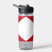 Water flesje met vlag van Florida State, VS Waterfles (Rechts)