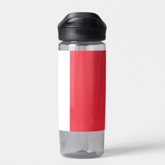 Water flesje met vlag van Frankrijk Waterfles (Achterkant)