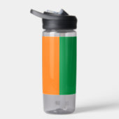 Water flesje met vlag van Ierland Waterfles (Rechts)
