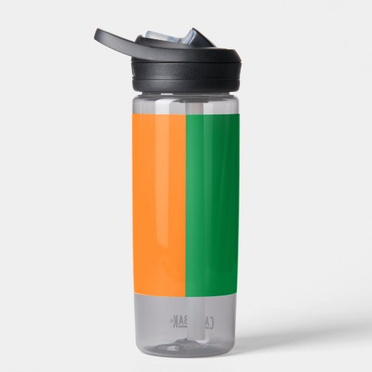 Water flesje met vlag van Ierland Waterfles (Rechts)