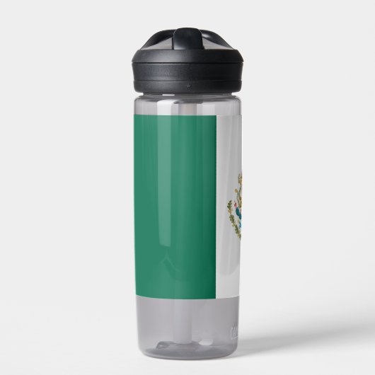 Water flesje met vlag van Mexico Waterfles (Voorkant)