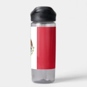 Water flesje met vlag van Mexico Waterfles (Achterkant)