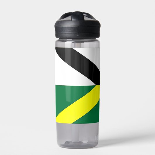 Water flesje met vlag van Monterey, VS Waterfles (Voorkant)