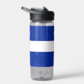 Water flesje met vlag van Quebec, Canada Waterfles (Rechts)