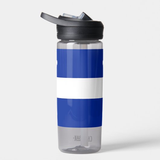Water flesje met vlag van Quebec, Canada Waterfles (Rechts)