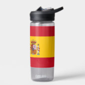 Water flesje met vlag van Spanje Waterfles (Links)
