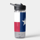 Water flesje met vlag van Texas State, VS Waterfles (Rechts)