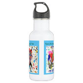 Water flesje voor kinderen uit de jaren zestig waterfles  (Achterkant)