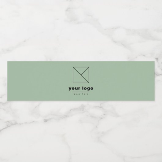 Water flessen uw Logo promotionele elke kleur Waterfles Etiket (Enkel label)