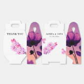 water floewr bedankdoosjes (Ongevouwen)