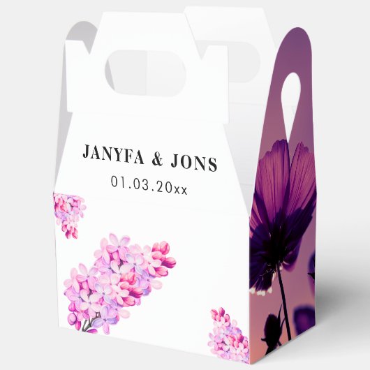 water floewr bedankdoosjes (Open)