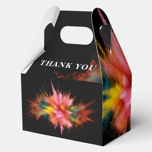 water floewr bedankdoosjes (Achterkant)