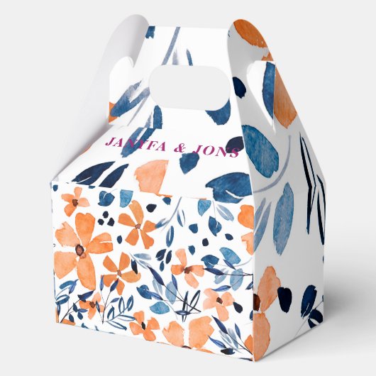 water floewr bedankdoosjes (Voorkant)