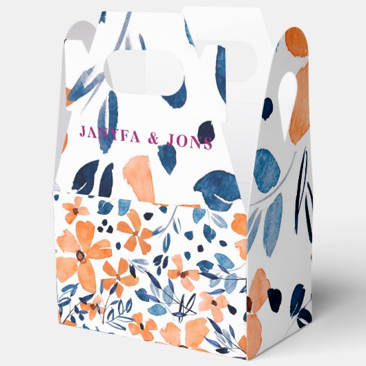 water floewr bedankdoosjes (Open)