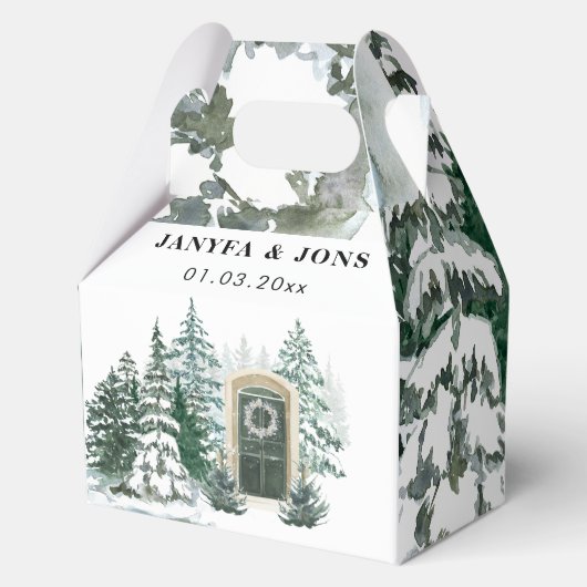 water floewr bedankdoosjes (Voorkant)