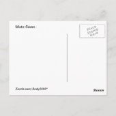Water Fowl ~ briefkaart (Achterkant)