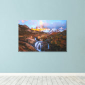 Water From Heaven Canvas Afdruk (Insitu (Houten vloer))