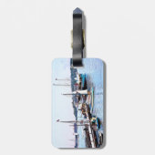 Water Front Put-In-Bay OH c1904 Bagagelabel (Achterkant verticaal)