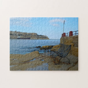 Water Front Valetta Malta. Legpuzzel