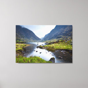 Water   Gap of Dunloe County Kerry Ierland Canvas Afdruk