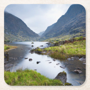 Water Gap of Dunloe County Kerry Ierland Kartonnen Onderzetters