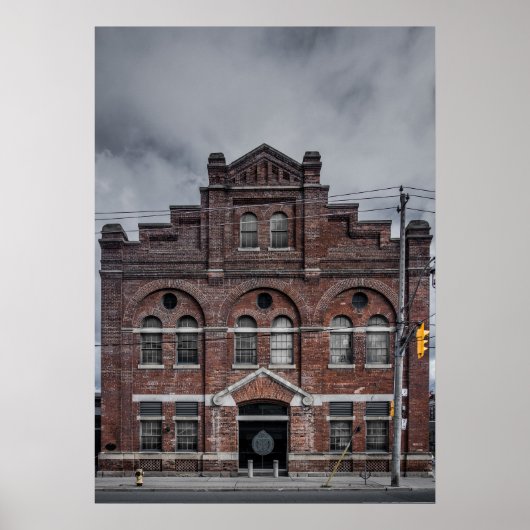 Water Gas Purification House No 5 Kleurversie Poster (Voorkant)