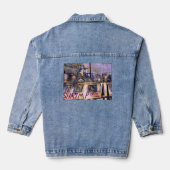 Water.geboren Mystery Vlees Denim Jacket (Achterkant)