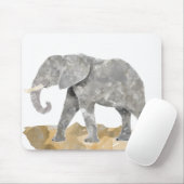 Water gekleurd olifant muismat (Met muis)