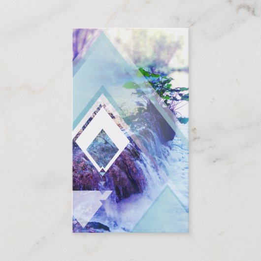 water geohaze visitekaartje (Voorkant)