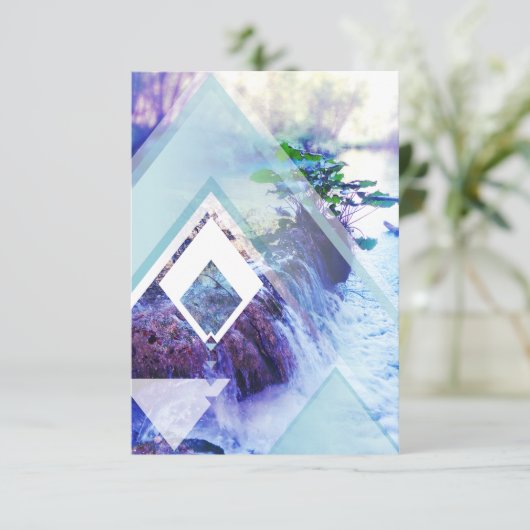 water geonevel kaart (Staand voorkant)