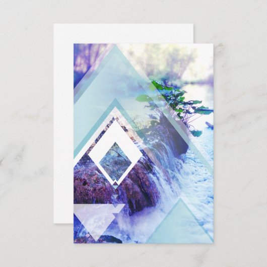 water geonevel kaart (Voorkant / Achterkant)