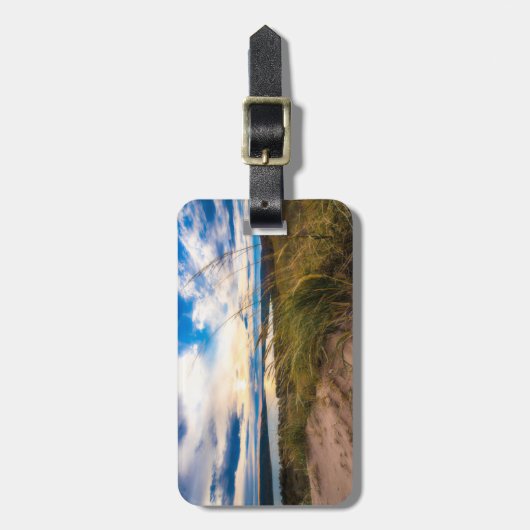 Water | Glen Lake Sleeping Bear Dunes Michigan Bagagelabel (Voorkant verticaal)