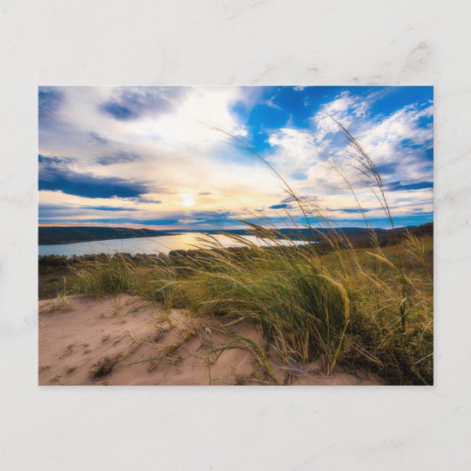 Water | Glen Lake Sleeping Bear Dunes Michigan Briefkaart (Voorkant)