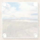 Water | Glen Lake Sleeping Bear Dunes Michigan Glazen Onderzetter (Achterkant)