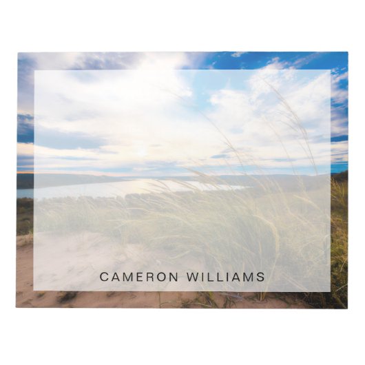 Water | Glen Lake Sleeping Bear Dunes Michigan Notitieblok (Voorkant)