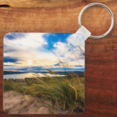 Water | Glen Lake Sleeping Bear Dunes Michigan Sleutelhanger (Achterkant)