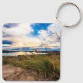 Water | Glen Lake Sleeping Bear Dunes Michigan Sleutelhanger (Achterkant)