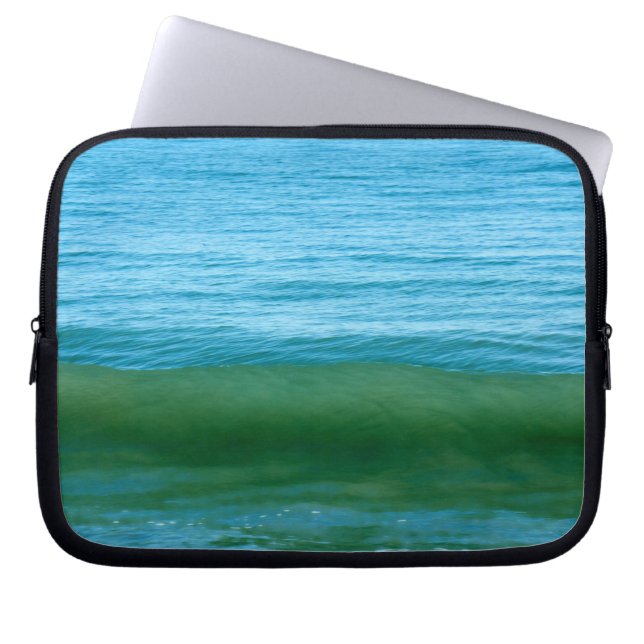 Water/golf/oceaan Laptop Sleeve (Voorkant)