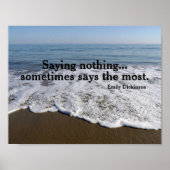 Water/golf/rimpel Poster (Voorkant)