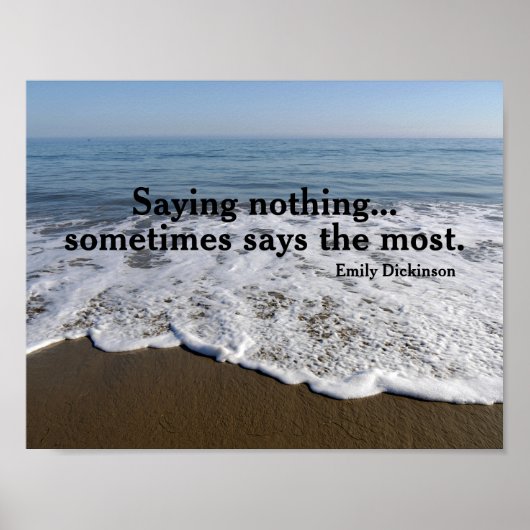 Water/golf/rimpel Poster (Voorkant)