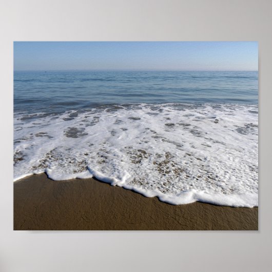 Water/golf/rimpel Poster (Voorkant)