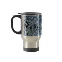 "Water Graphics No.1 Voyager" Travel Mug