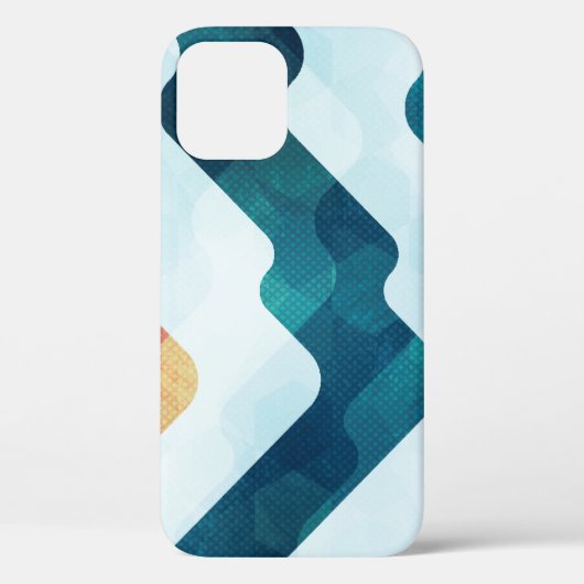 Water Grunge Effect Naadloos patroon Case-Mate iPhone Case (Achterkant)