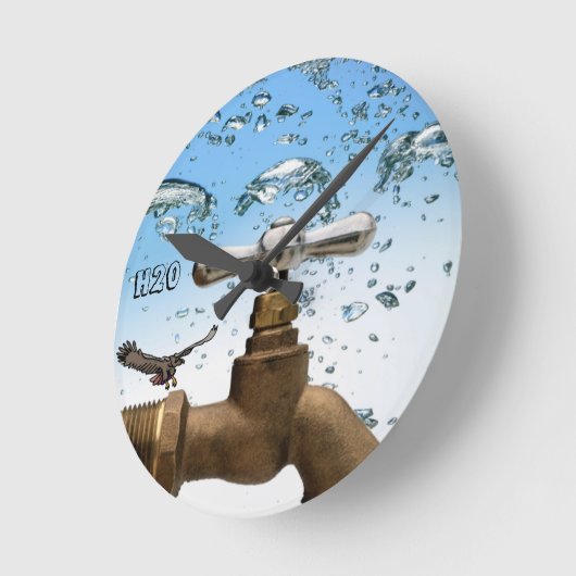 Water H20 Klok (Hoek)
