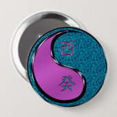 Water Haan Ronde Button 4,0 Cm (Voorkant /achterkant)