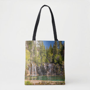Water   Hanging Lake Glenwood Springs, Colorado Tote Bag