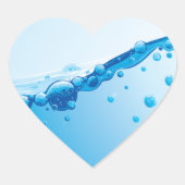water hart sticker (Voorkant)