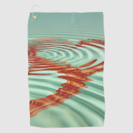 Water Hearts Date Love Golf Destiny's Destiny Golfhanddoek