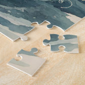 Water heks oceaangodin legpuzzel (Zijkant)