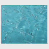 Water Herfst Glossy Wrapping Paper Cadeaupapier (Vlak)